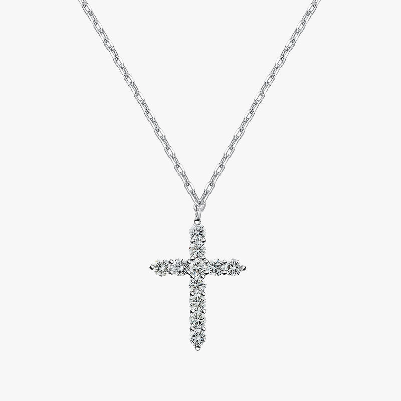 classic accessory 14K Gold Plated Cross Amulet Necklace
