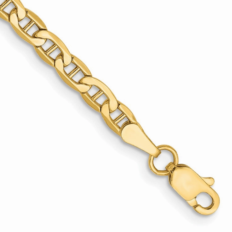 14k Yellow Gold 3.20mm Anchor Chain Happy Blends