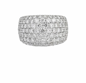 Suburban Trend Easy on 18kw 1/2 Way Around Anniversary Band (3.00cttw)