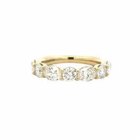 14ky Oval and Round Diamond Anniversary Band (2.42cttw) Elegant Art City Style