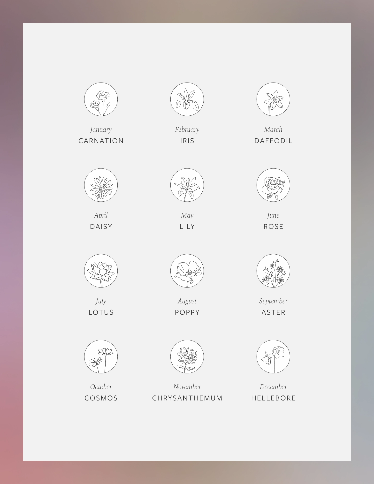 Aura Birthday Necklace Active Day