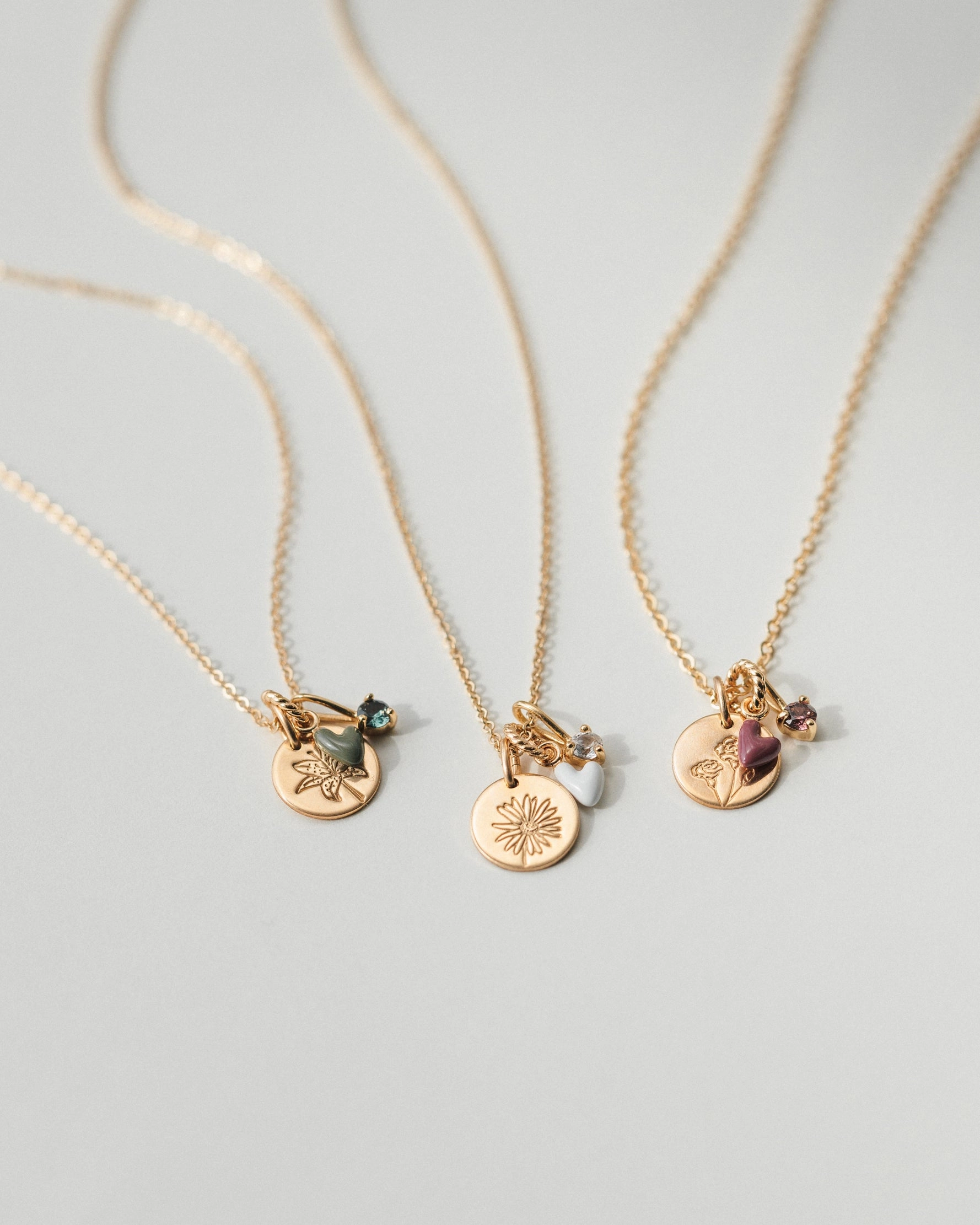 Urban Trend Aura Birthday Necklace