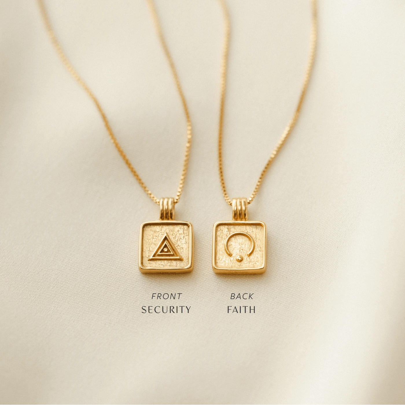 Classic Feature Modern Woman Enneagram Type Six Necklace