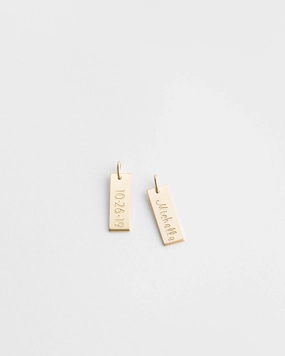 Extra Monaco Tag - 5.5x16mm (etsy) Silhouette Focus Glam Night