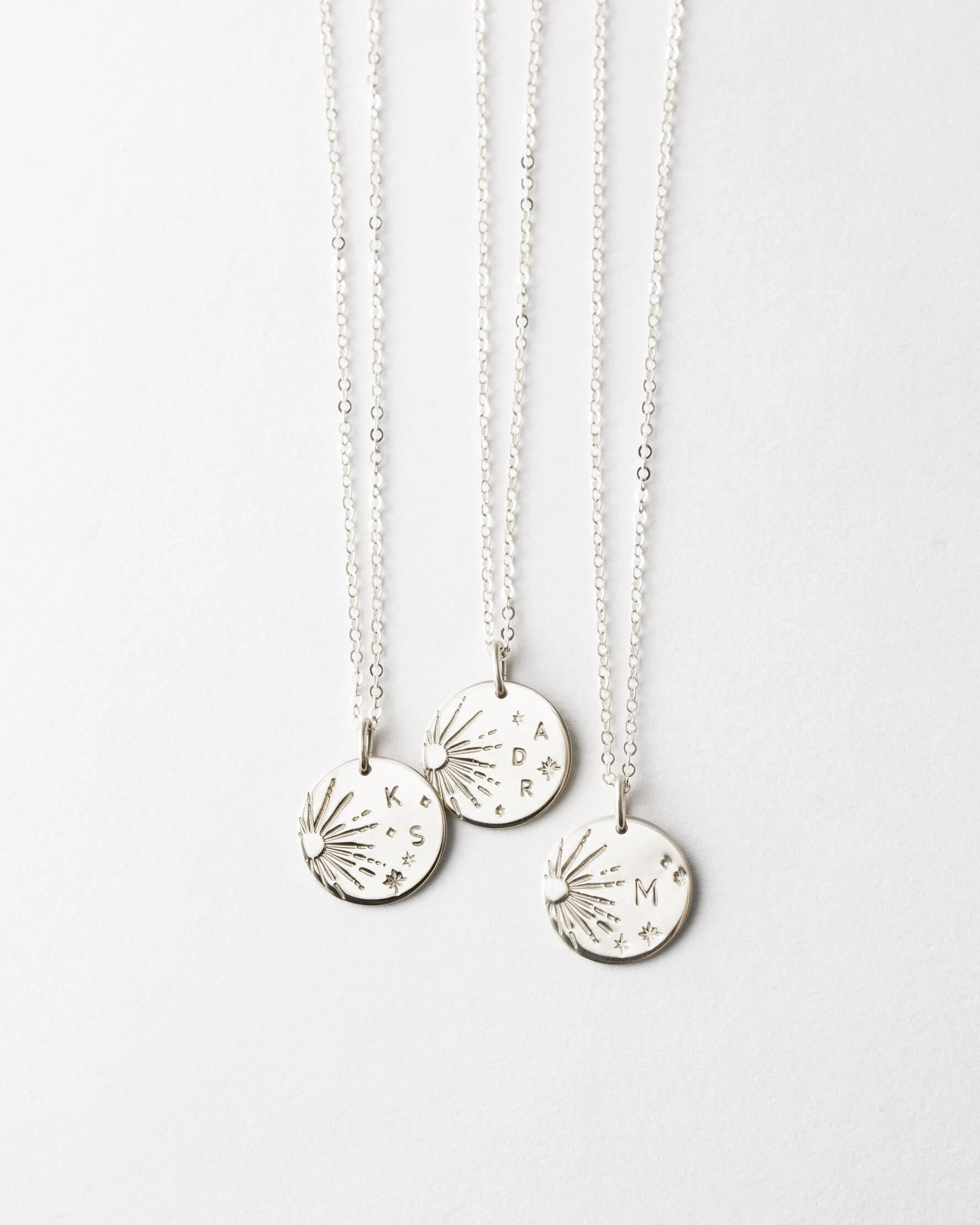 Urban Highlight Galaxy Initial Necklace