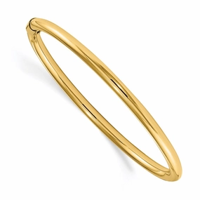 Unequaled Craft 14k Madi K 2.5mm Slip-on Baby Bangle