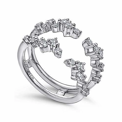 Prong Set Constellation Style Diamond Ring Enhancer Glow Effect Graceful Motion