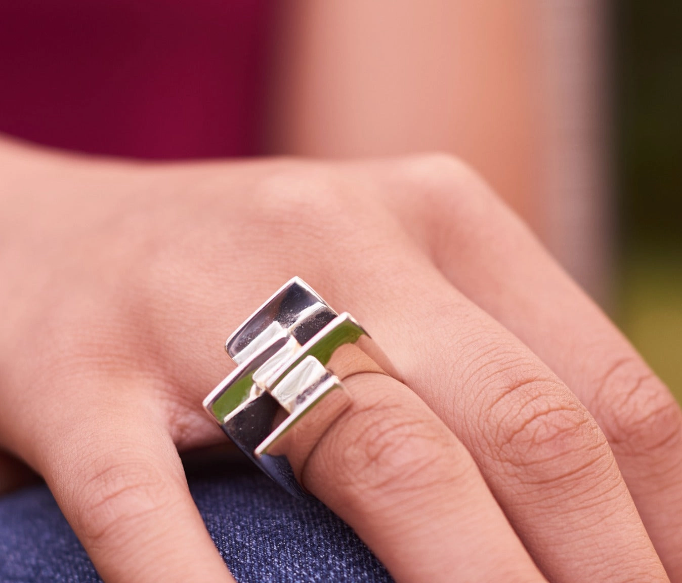 Comfortable Jewelry Musical Note Sterling Silver Ring