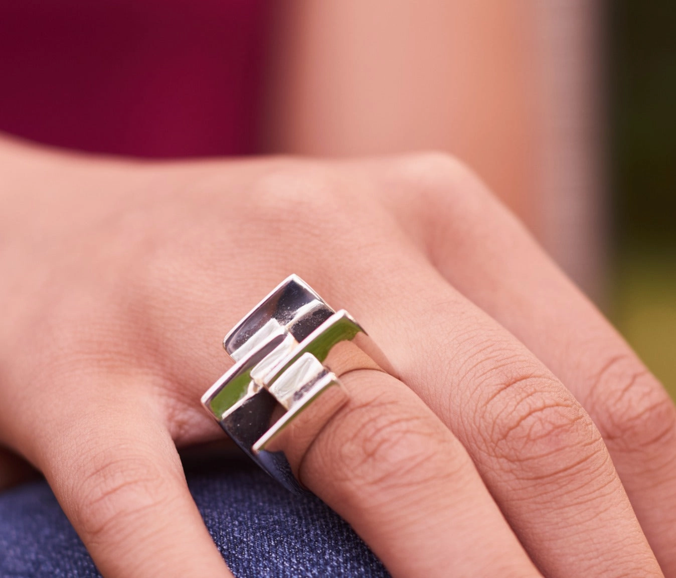 High-End Product Musical Note Sterling Silver Ring