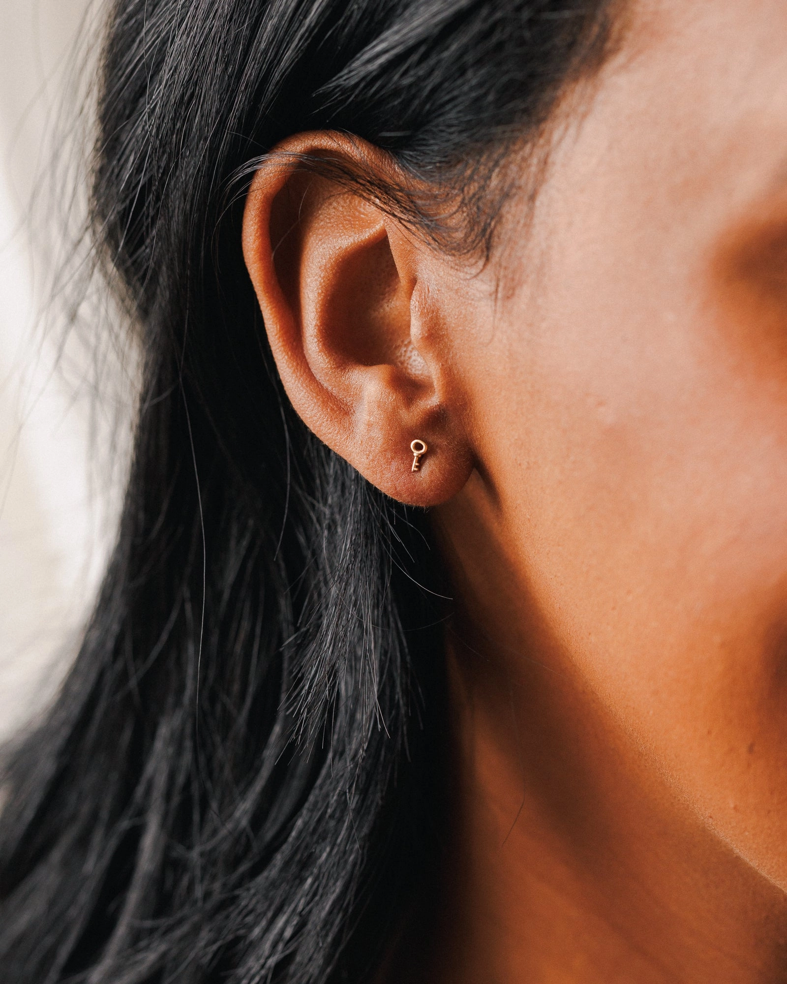 Skeleton Key Studs Stylish Decor