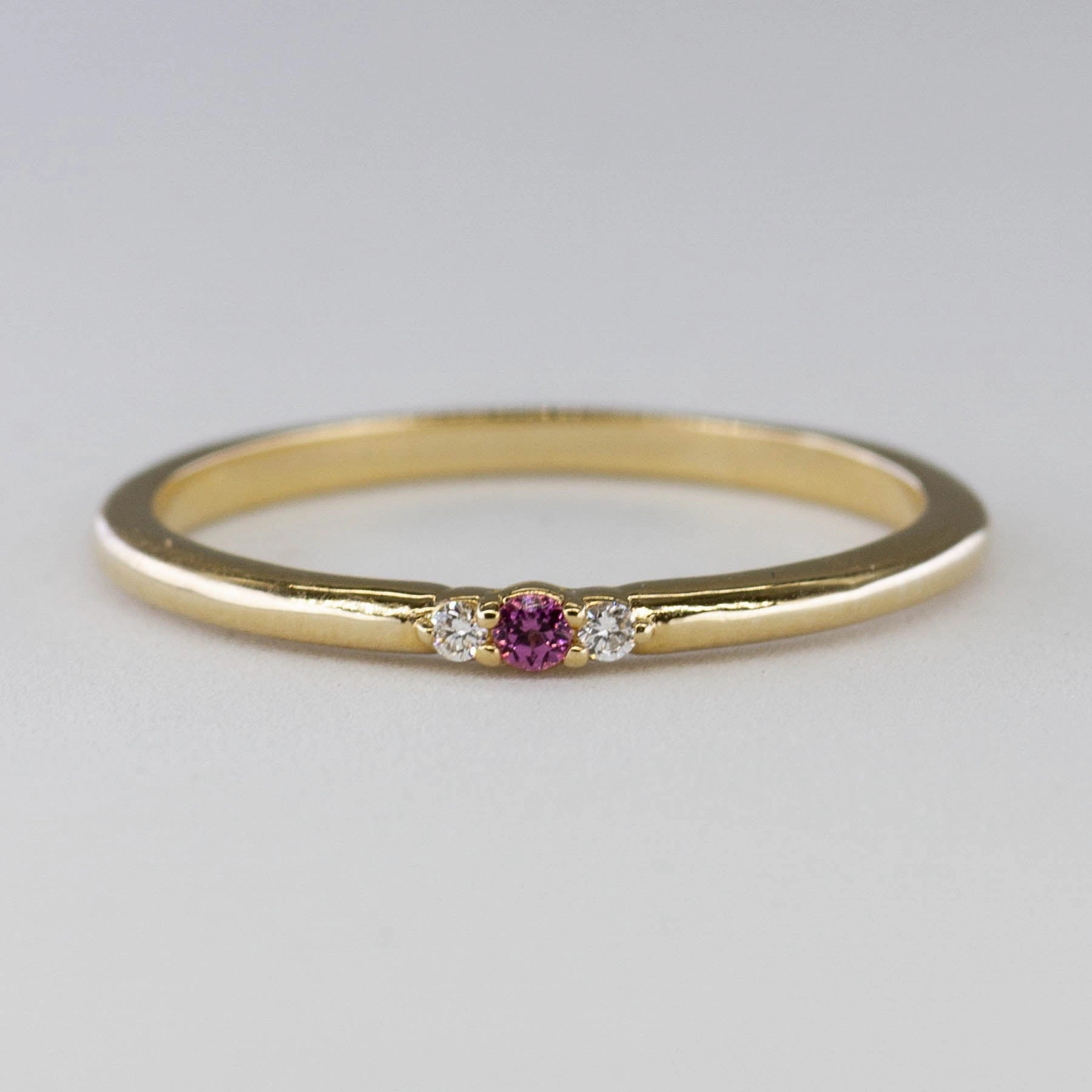 '100 Ways' Birthstone Stacking Rings | Options Available | Perfect Finish Minimal Appeal