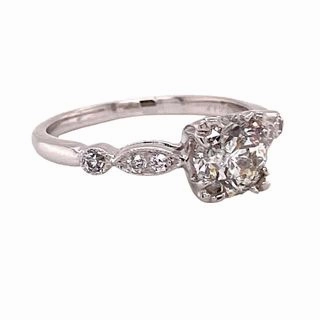 Personal Set DIAMOND RING WITH DIAMONDS IN THE SHANK (1.34cttw)