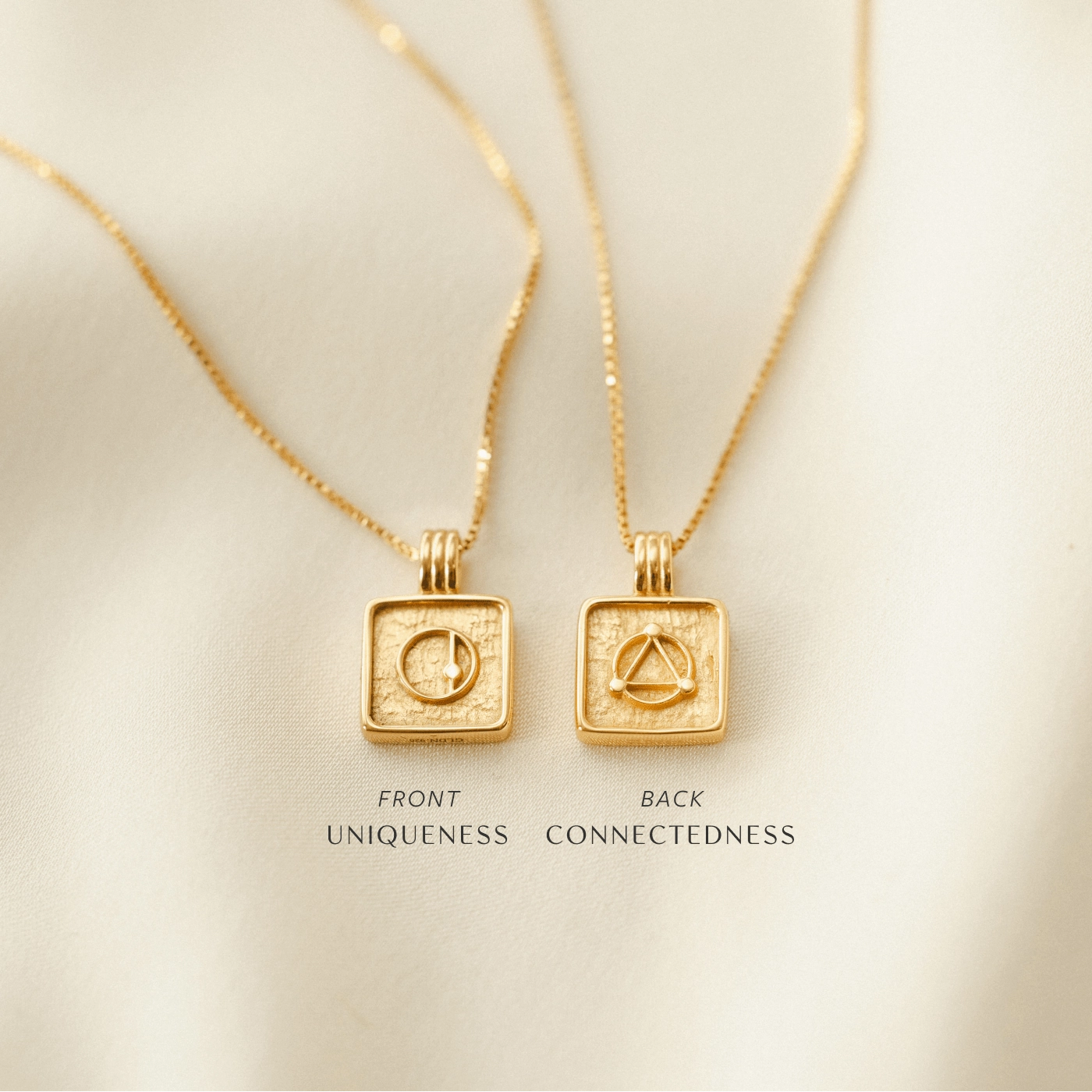 Enneagram Type Four Necklace gentle touch Artisan Jewelry