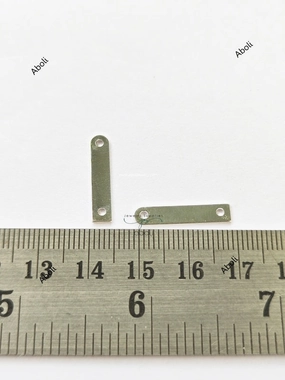 Impressive Craft Polished Piece Silver Flat Metal bar Connector Jewellery Component MACU12 Shiny finish 2 hole link connector