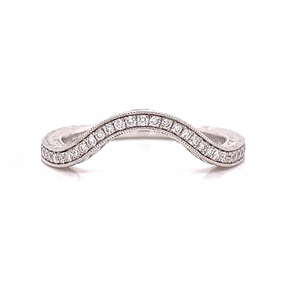 Glam Finish Value Article CURVED DIAMOND BAND
