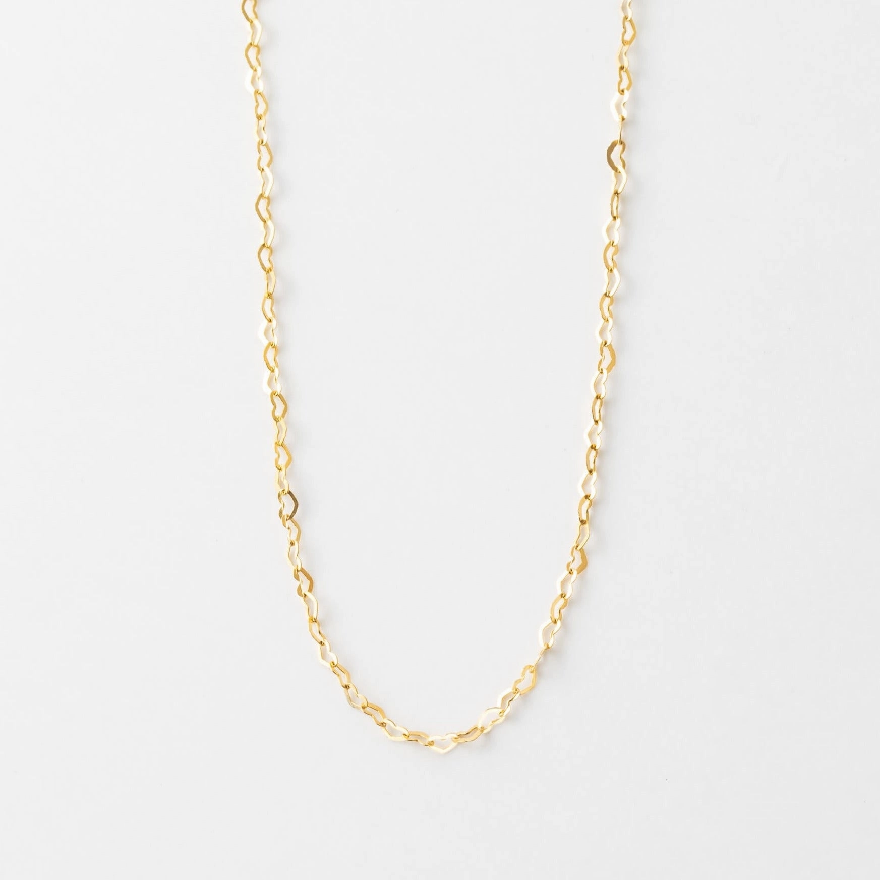 Dainty Heart Chain For Success Business Woman