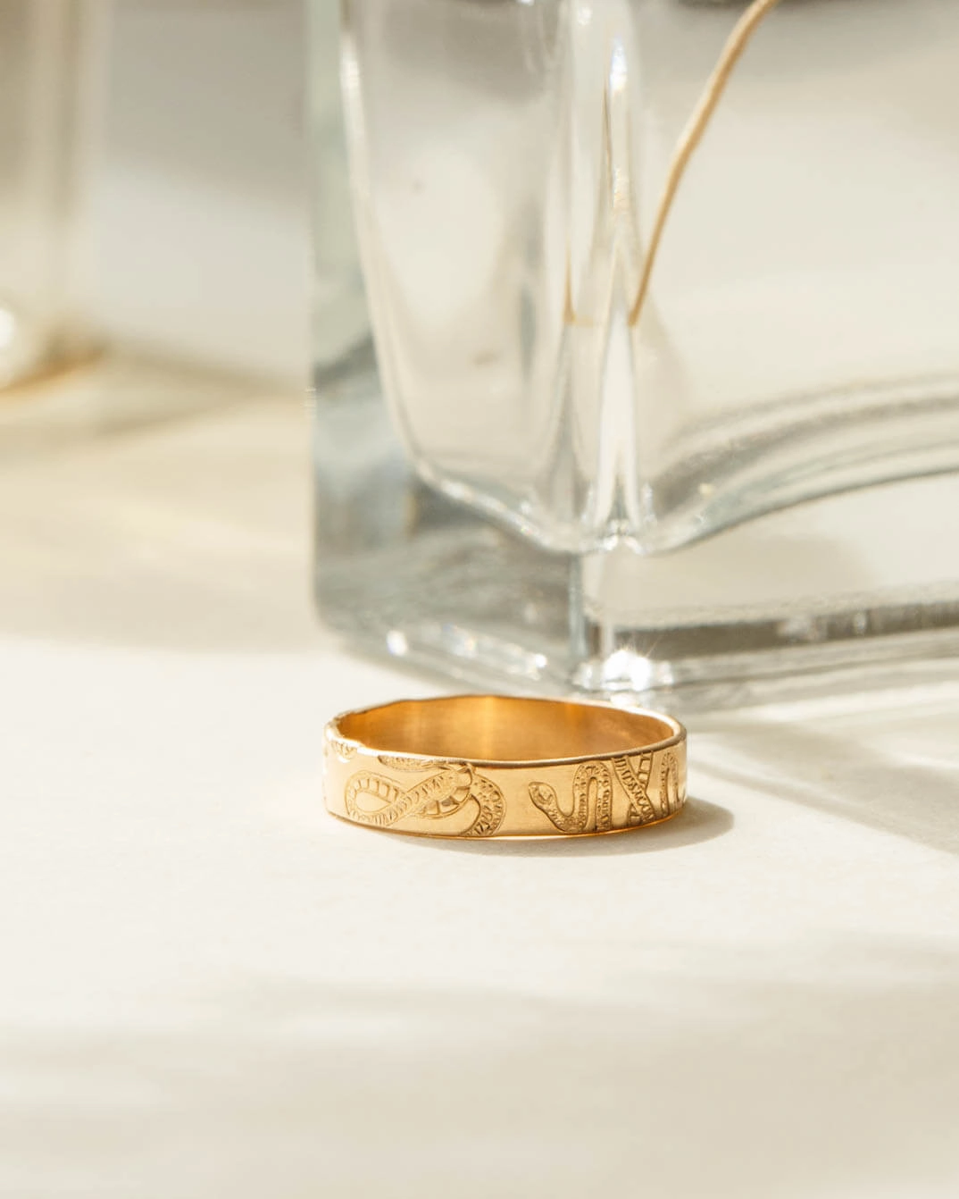 Ornamental Object Hypoallergenic Design Snake Meuse Band