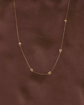 Festive Season Midnight Blossom Necklace