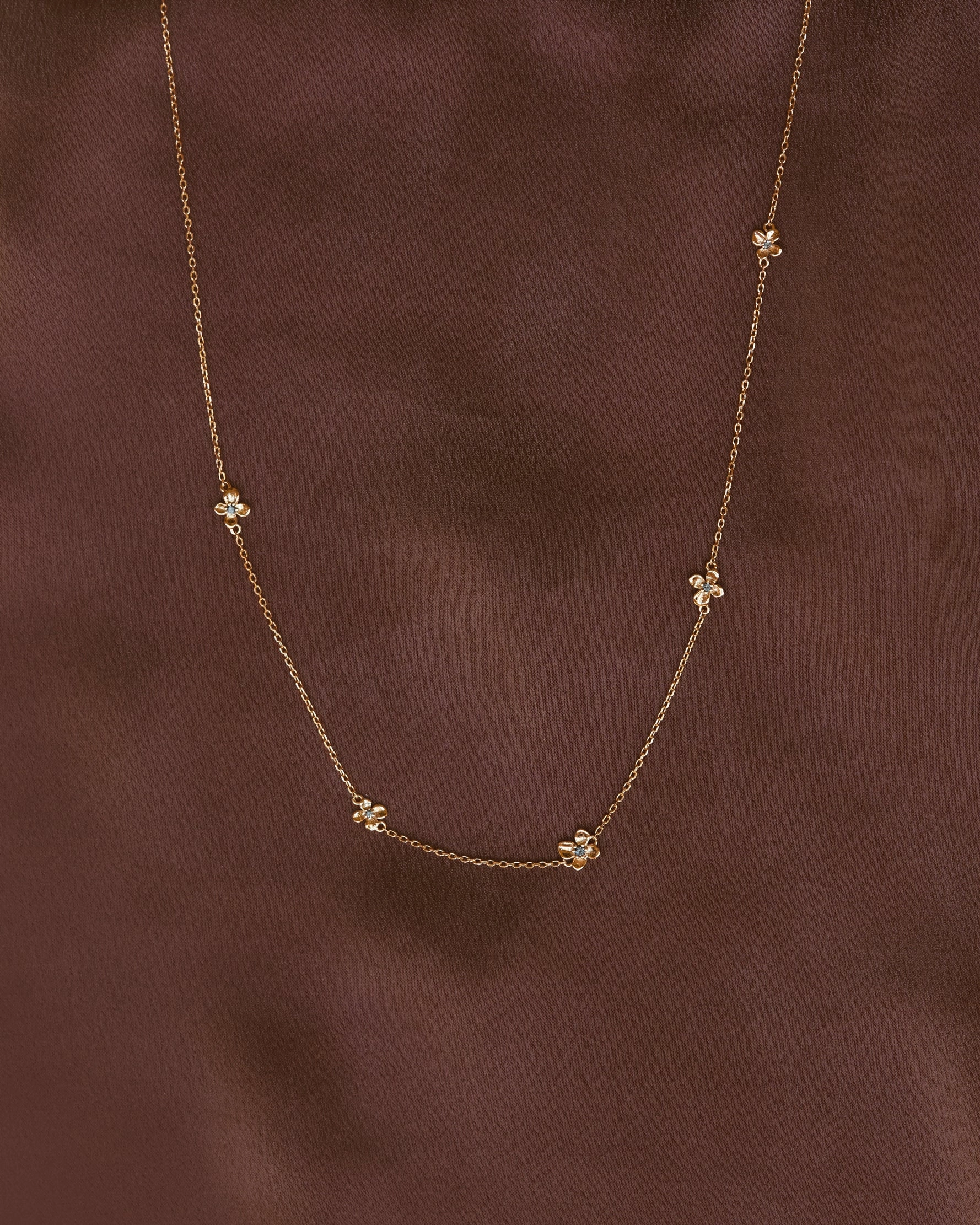 Festive Season Midnight Blossom Necklace