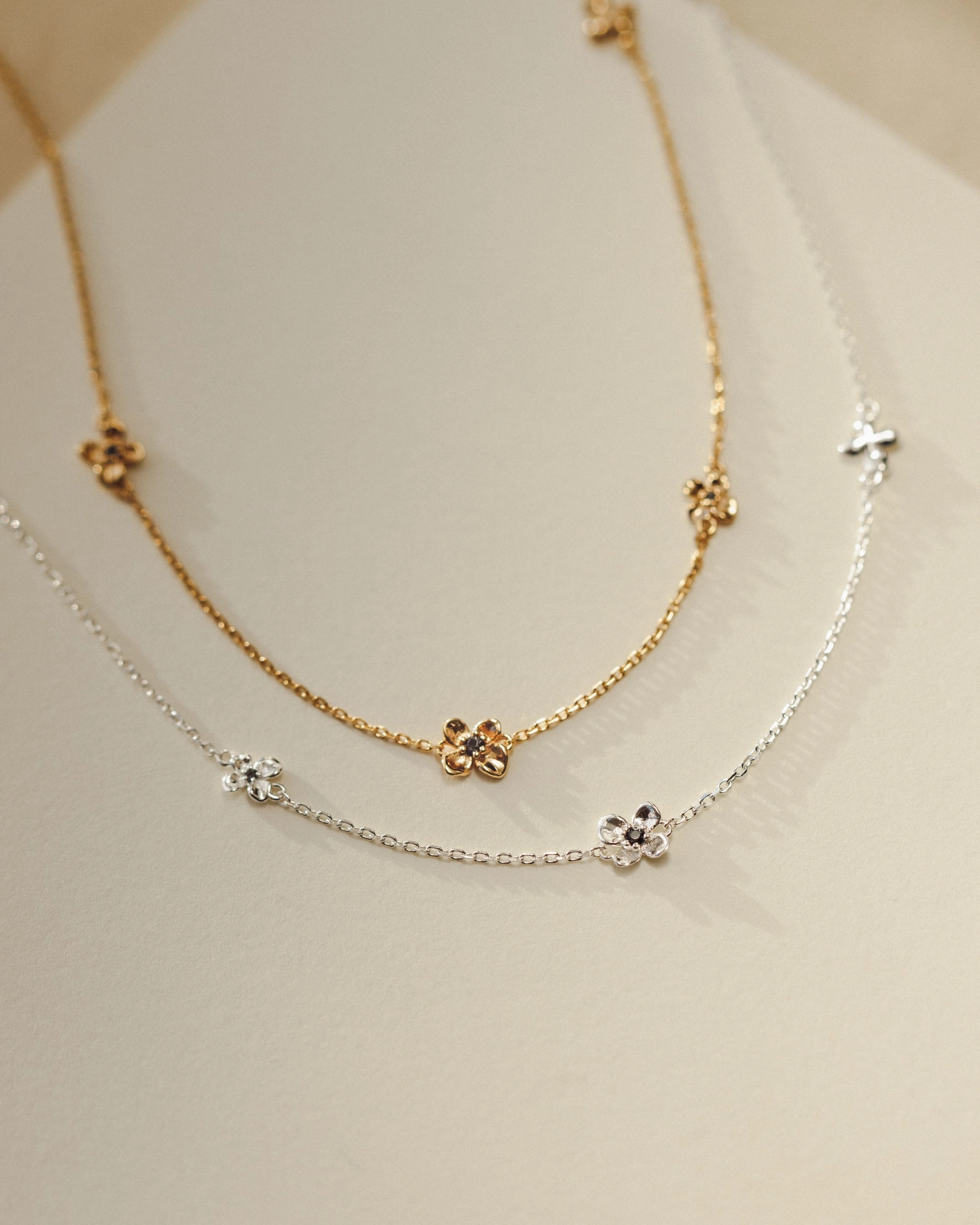 Midnight Blossom Necklace Party Outfit