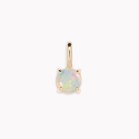 Opal Charm 14k Gold Fashion Statements
