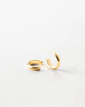 Elle Hoops Polished Embellishment