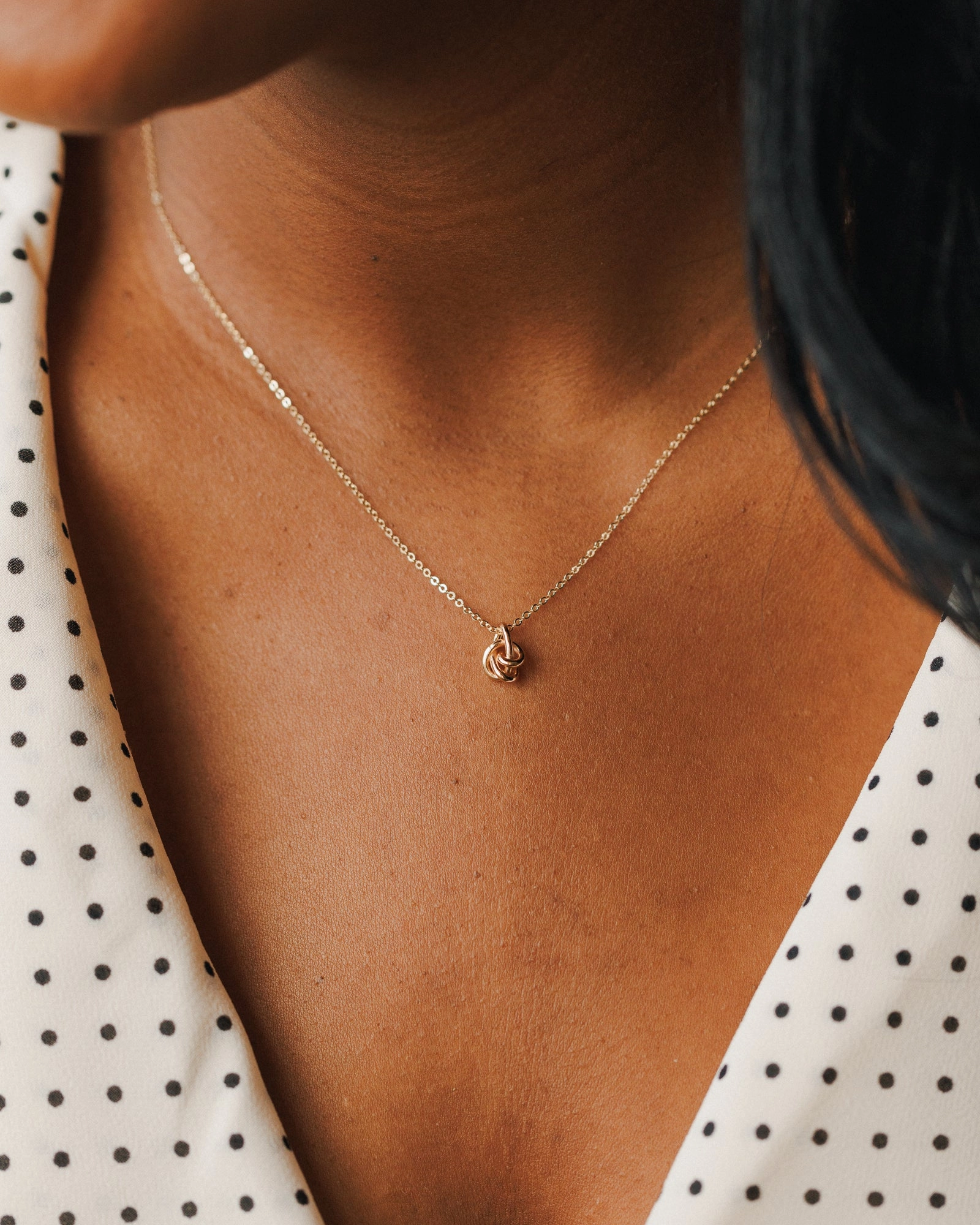 Eternal Knot Necklace Splendid Piece Fashion Accent