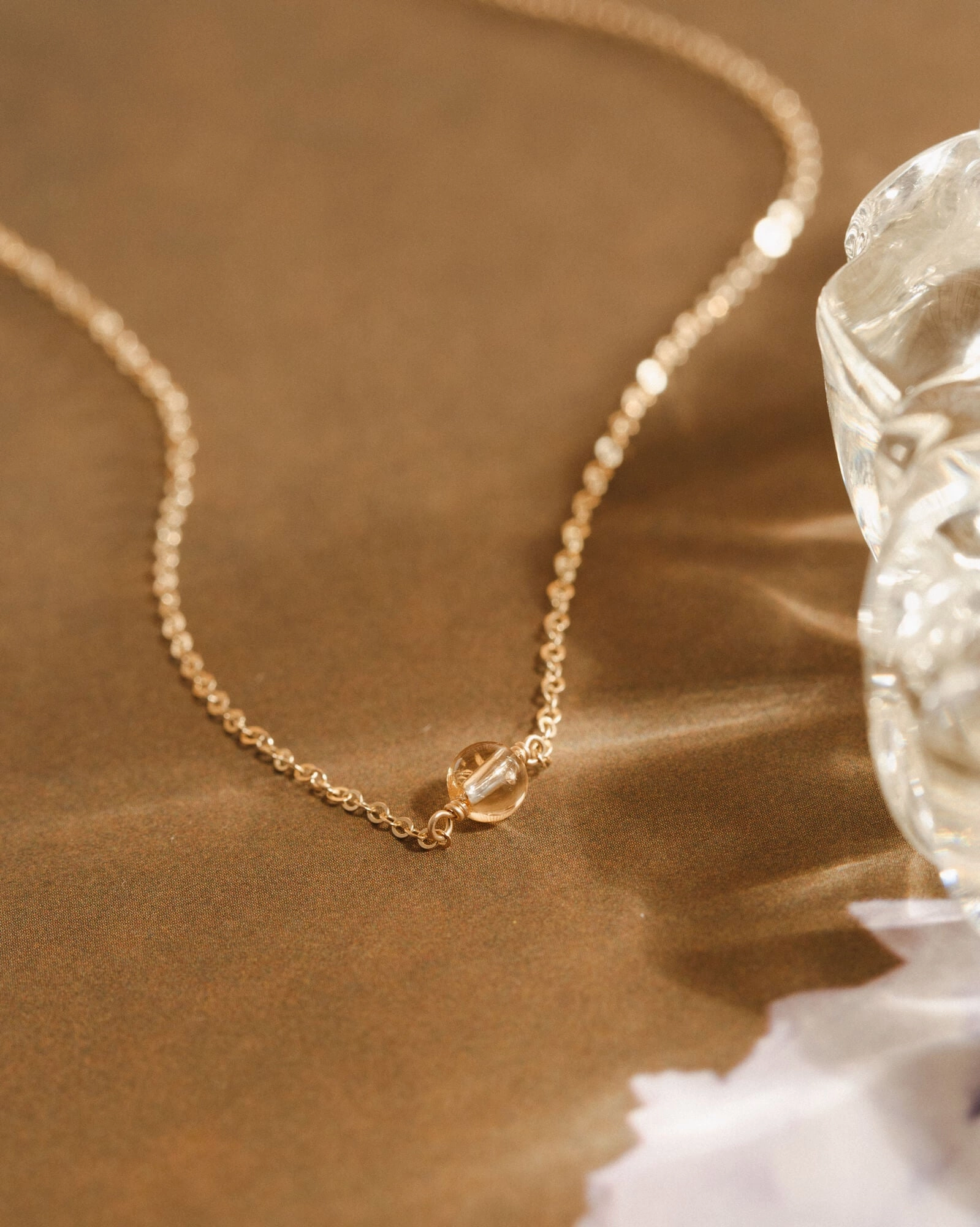 luxury item Lightweight accessory Solo Gemstone Necklace