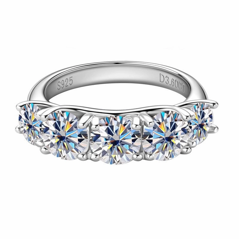 Premium Object Autumn Gift 3.6 CTW Diamond Promise Ring | S925 | Moissanite |