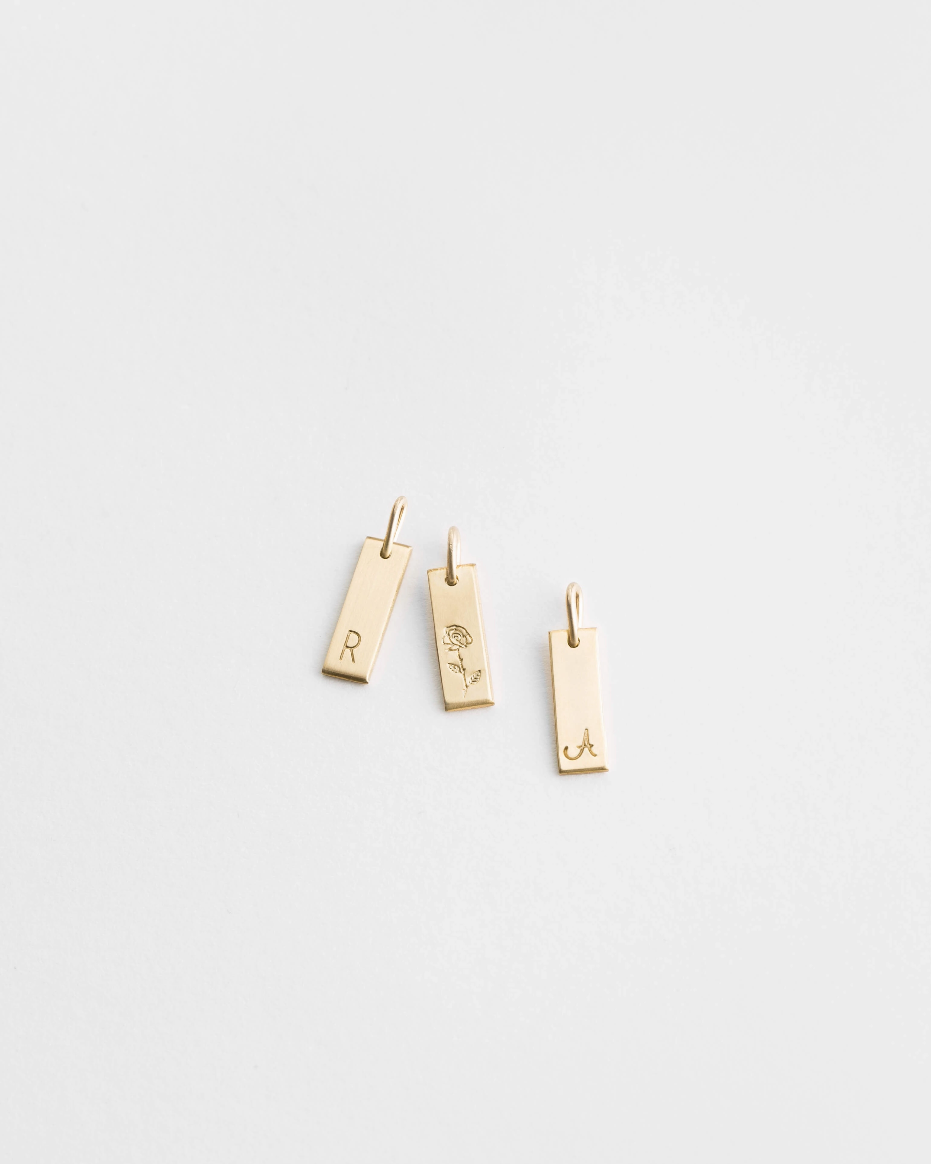 Extra Palermo Tag - 4x12mm Trendy Layers Precious Stones