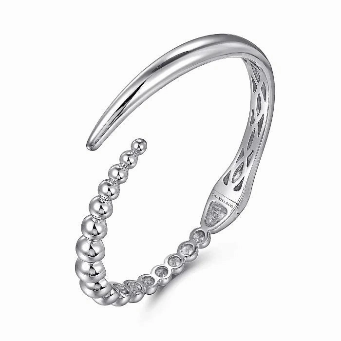 Sterling Silver Bujukan Bypass 6.25 Inch Bangle Exploratory Piece