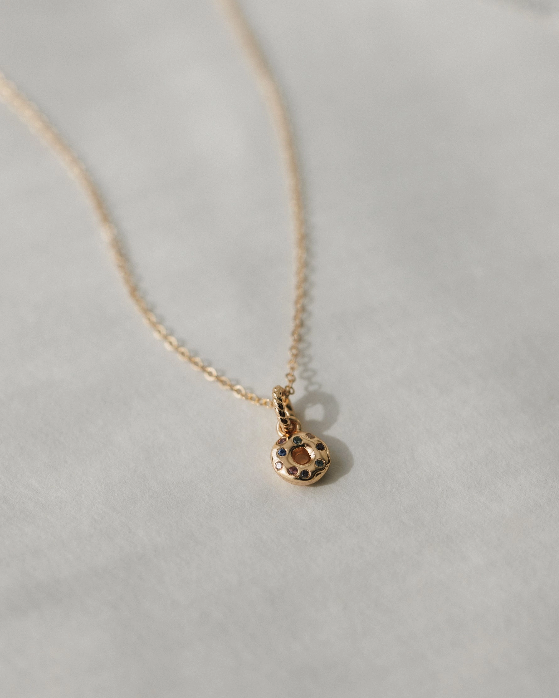 Sprinkled Donut Charm youth appeal