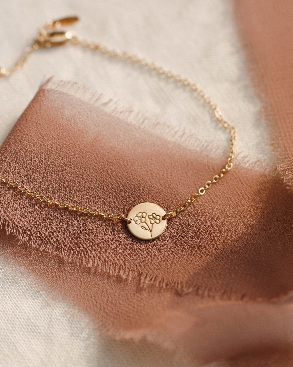 Laser Cutouts Delightful Detail Flora Mila Bracelet