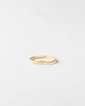 Durable Art Sentimental Statement Floral Micro Signet