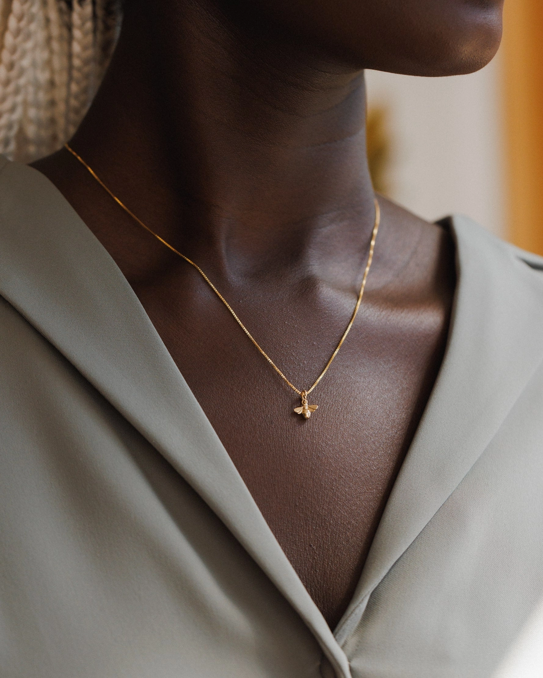 Garden Bee Charm Artisan Finish