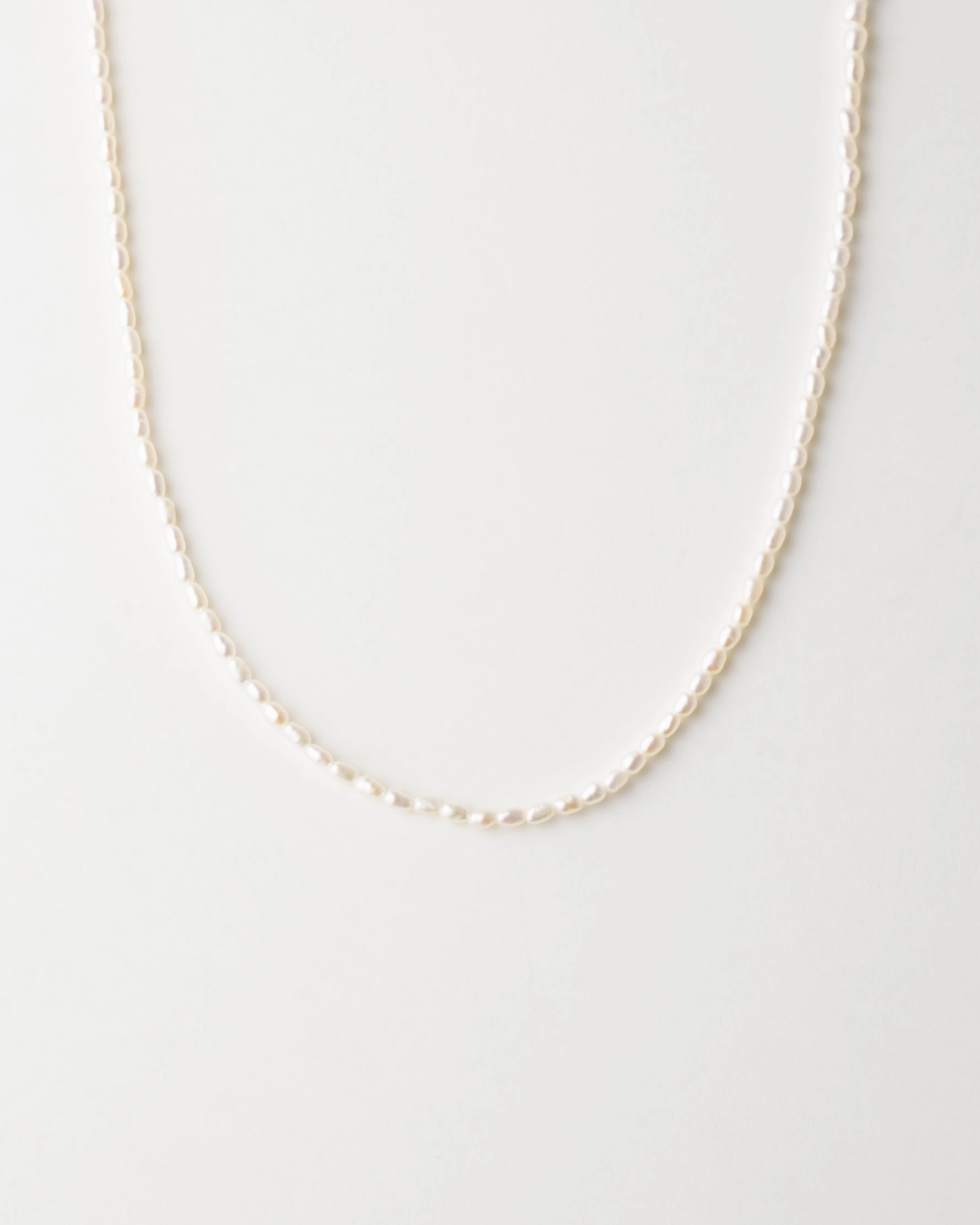 Mini Pearl Strand Necklace Minimal Appeal