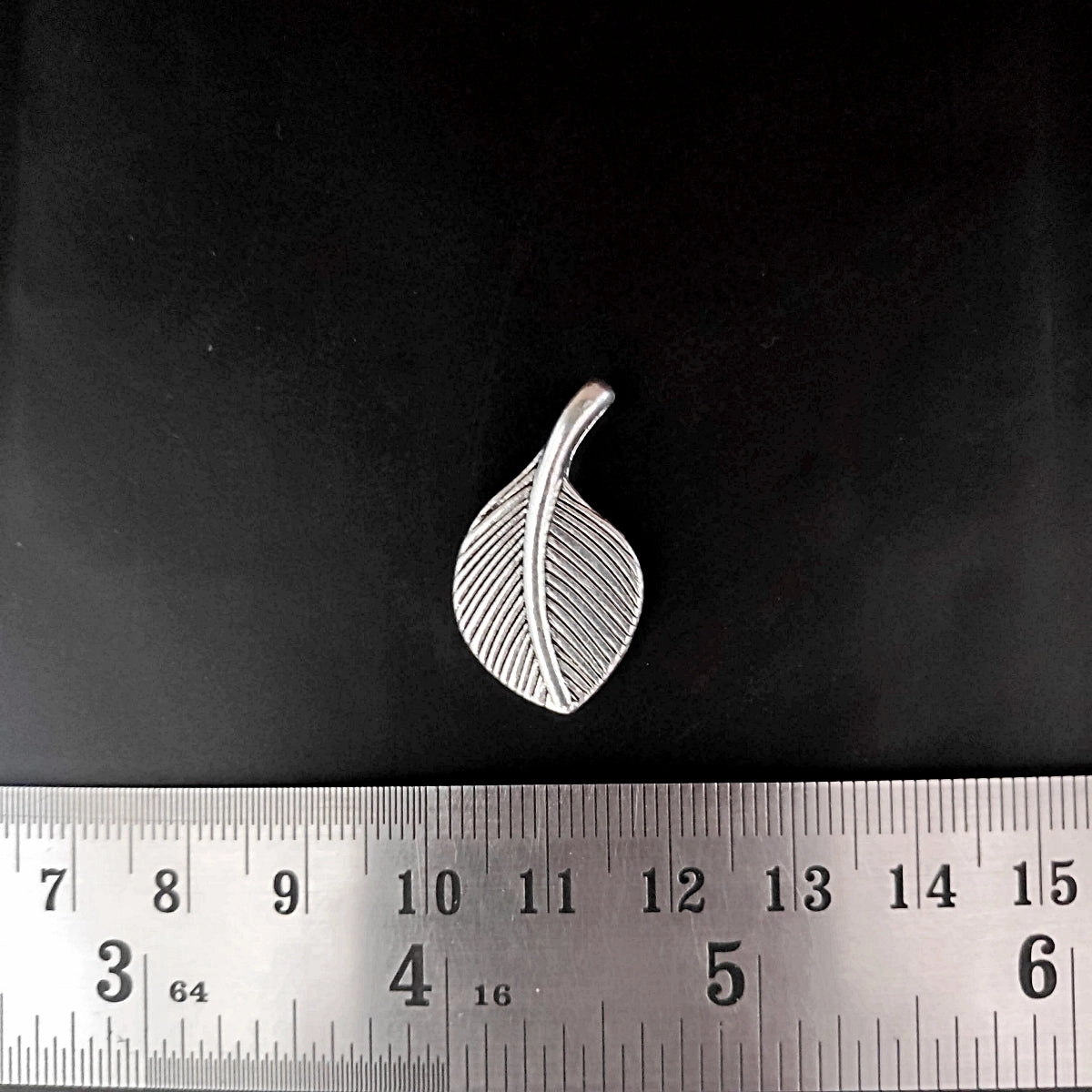German silver leaf pendant leaves earrings findings SP240 Soft Statement
