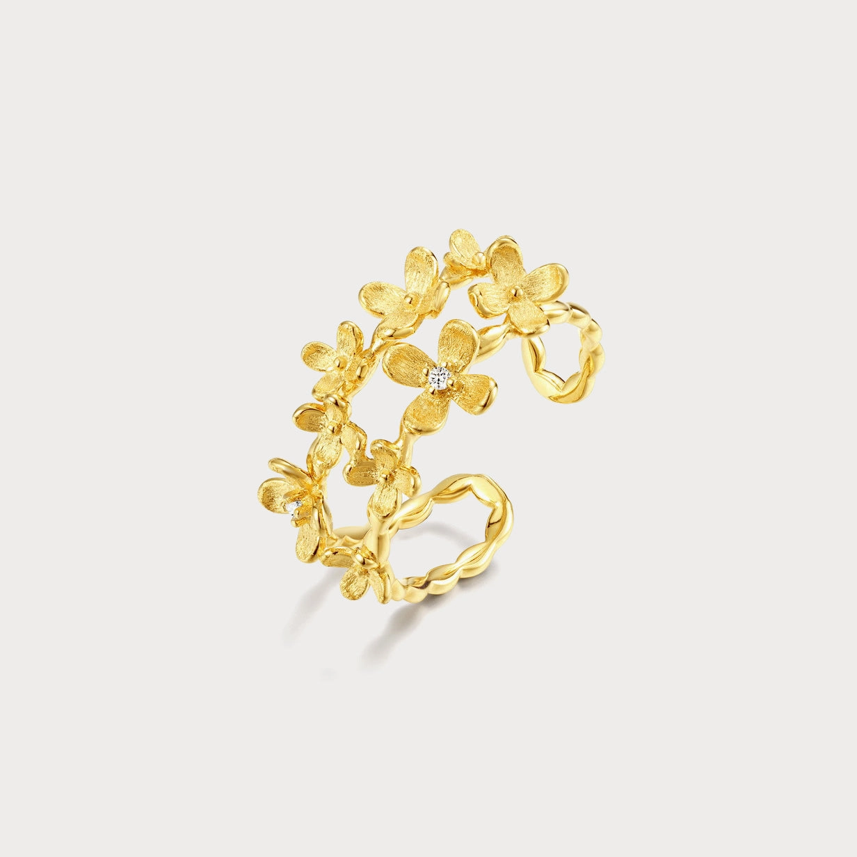 Osmanthus Flower Ring Delicate Pop