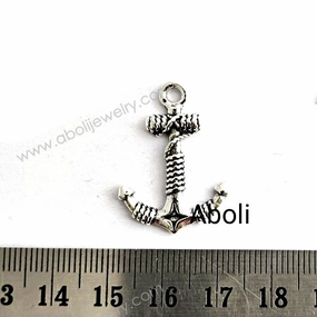 Silver Charm anchor ocean sea ship nautical theme CHMS26 Artisan Craft Everyday Highlight