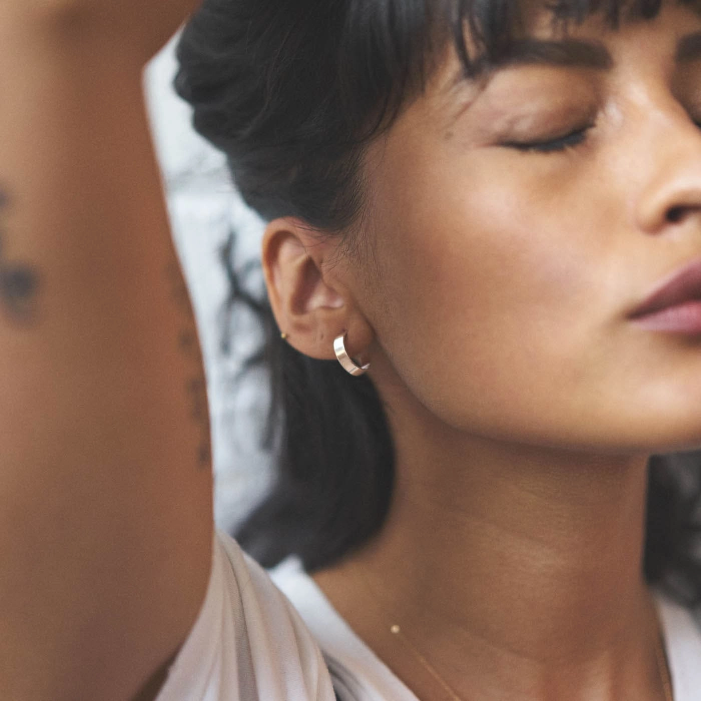 Sonia Hoops Geometric Trinket