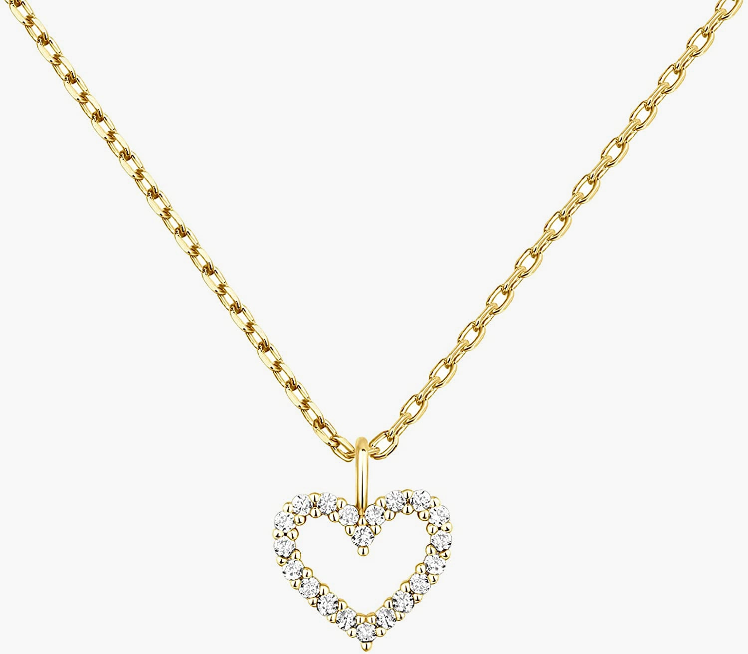 14K Gold Plated Dainty Pendant Necklace Sophisticated Accent Fresh Detail