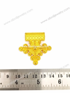 High impact Golden pendant  GP34
