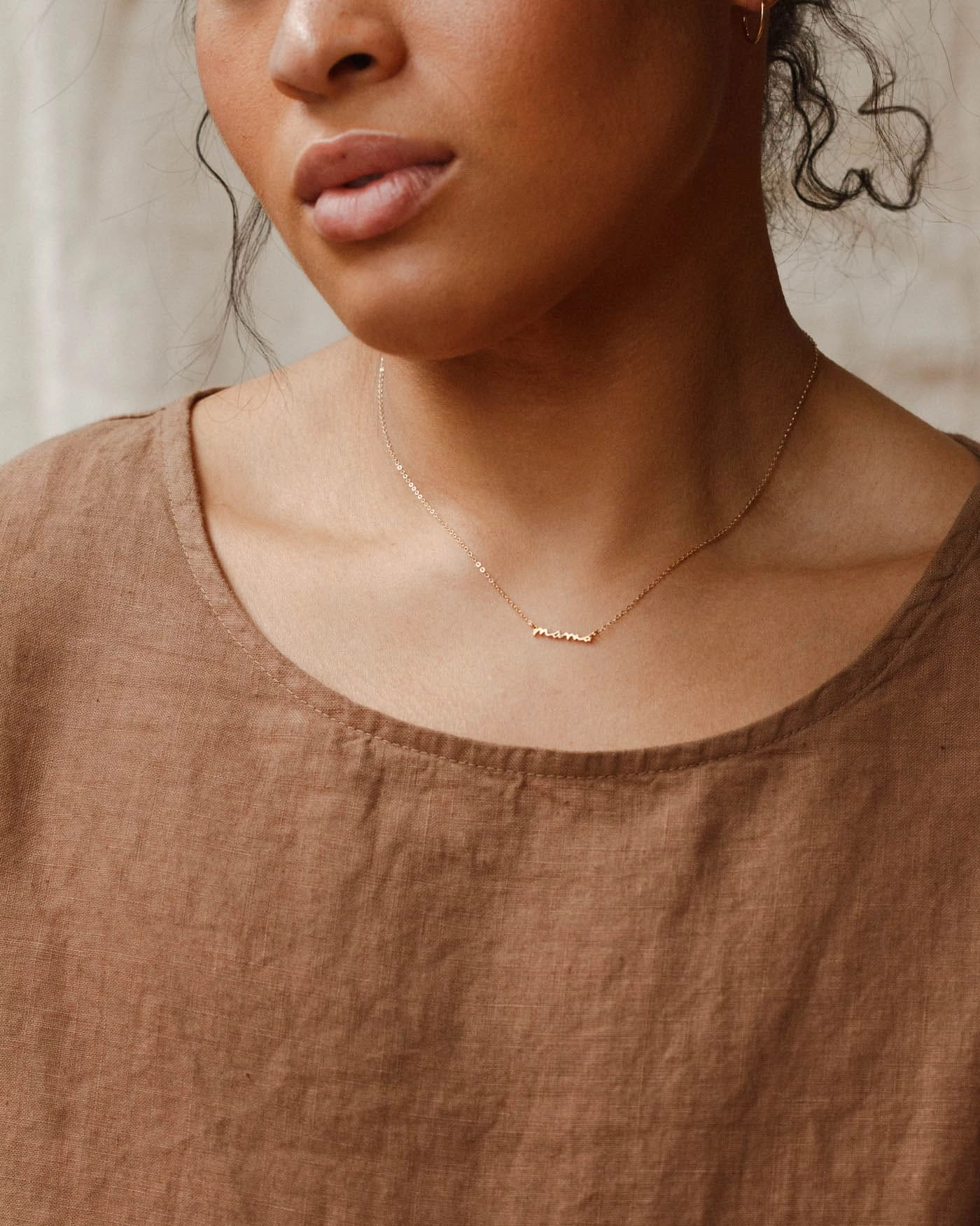 Mama Necklace Casual Item