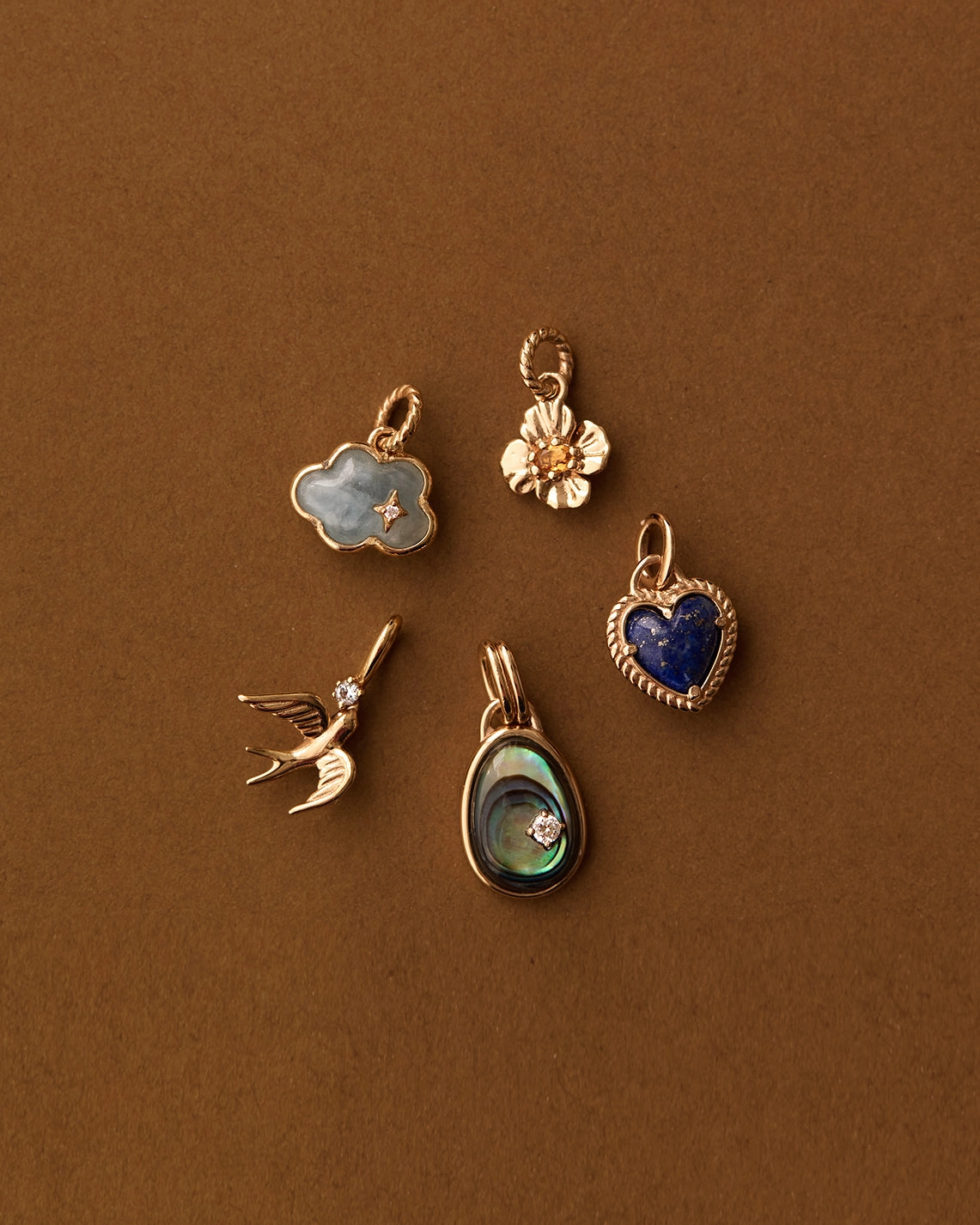 Popular Choice Chic Look Aquamarine Cloud Charm