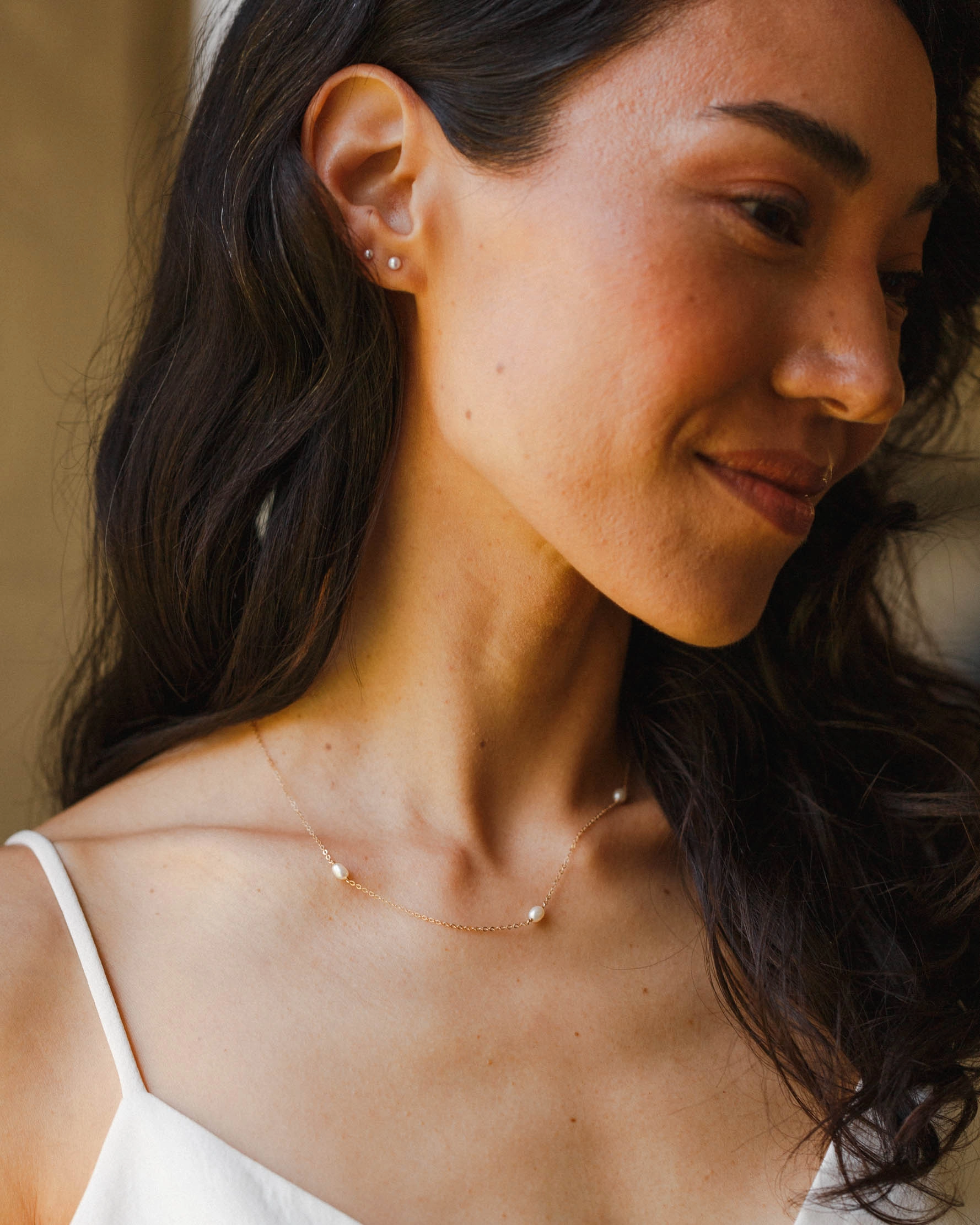 Trinity Pearl Necklace Splendid Piece Chic Design