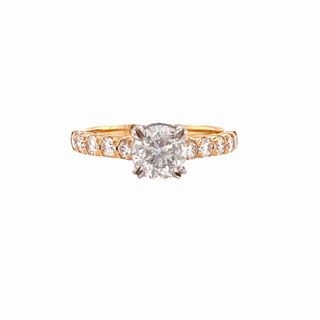 DIAMOND RING WITH DIAMONDS DOWN THE SHANK 1.27CT TW On Trend