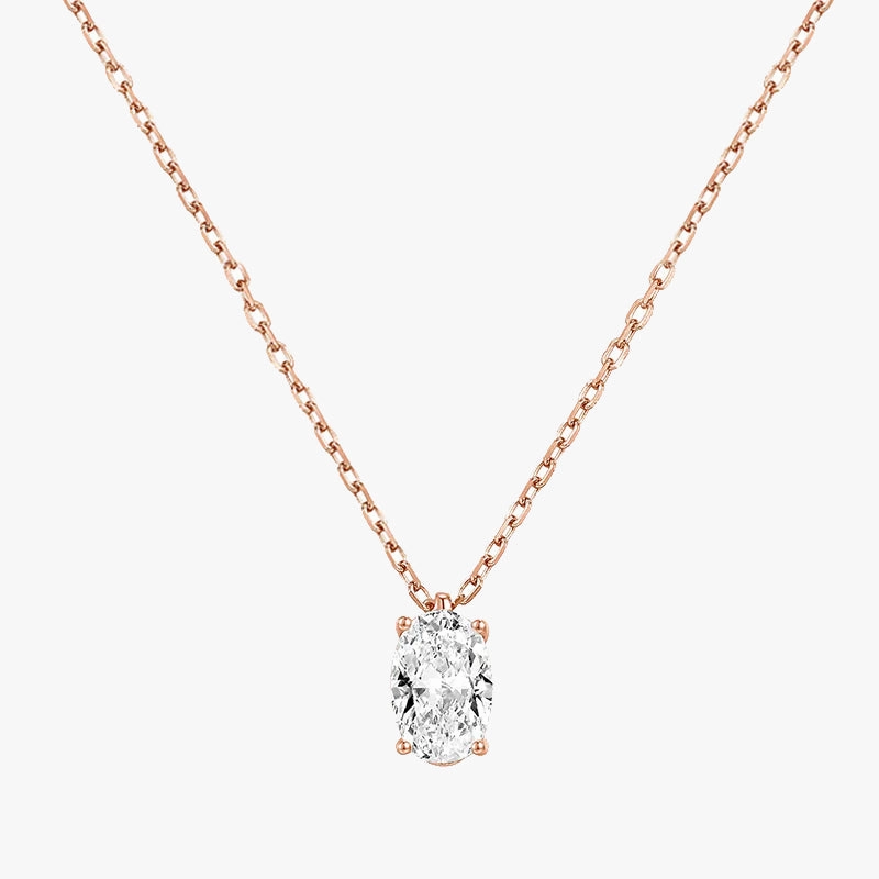 14K Gold Plated CZ Pendant Necklace Effortless Finish Alluring Charm