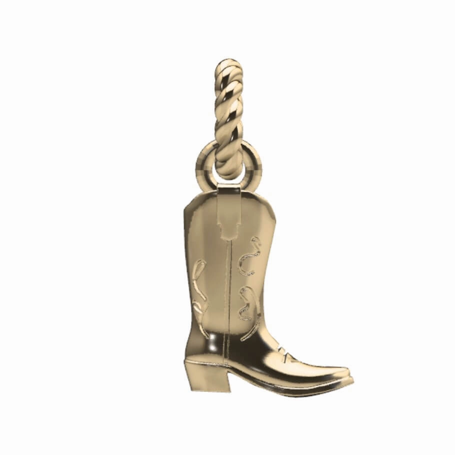 Radiant Gem Cool Moment Howdy Boot Charm