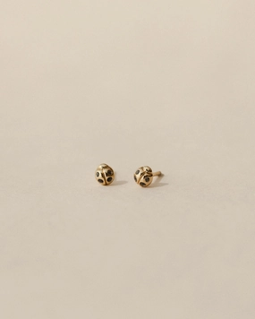 Artistic Accent Ladybug Studs