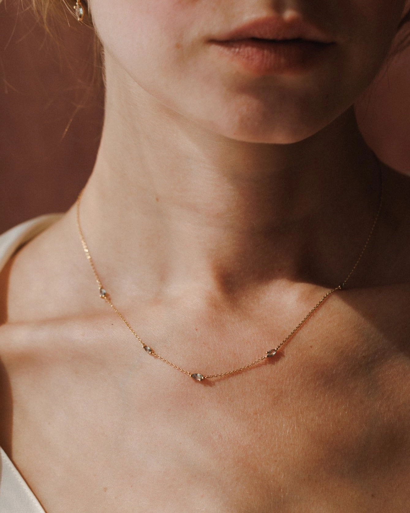 Leaflet Necklace Soft Style Pretty Accessory